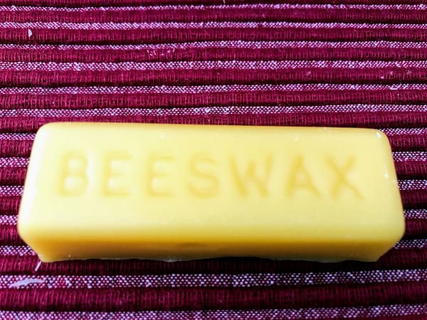Yellow Beeswax Ingot