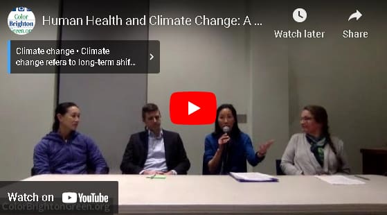 Climate change and health